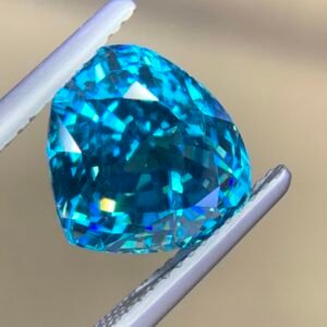 Blu zircon – 7.80 ct