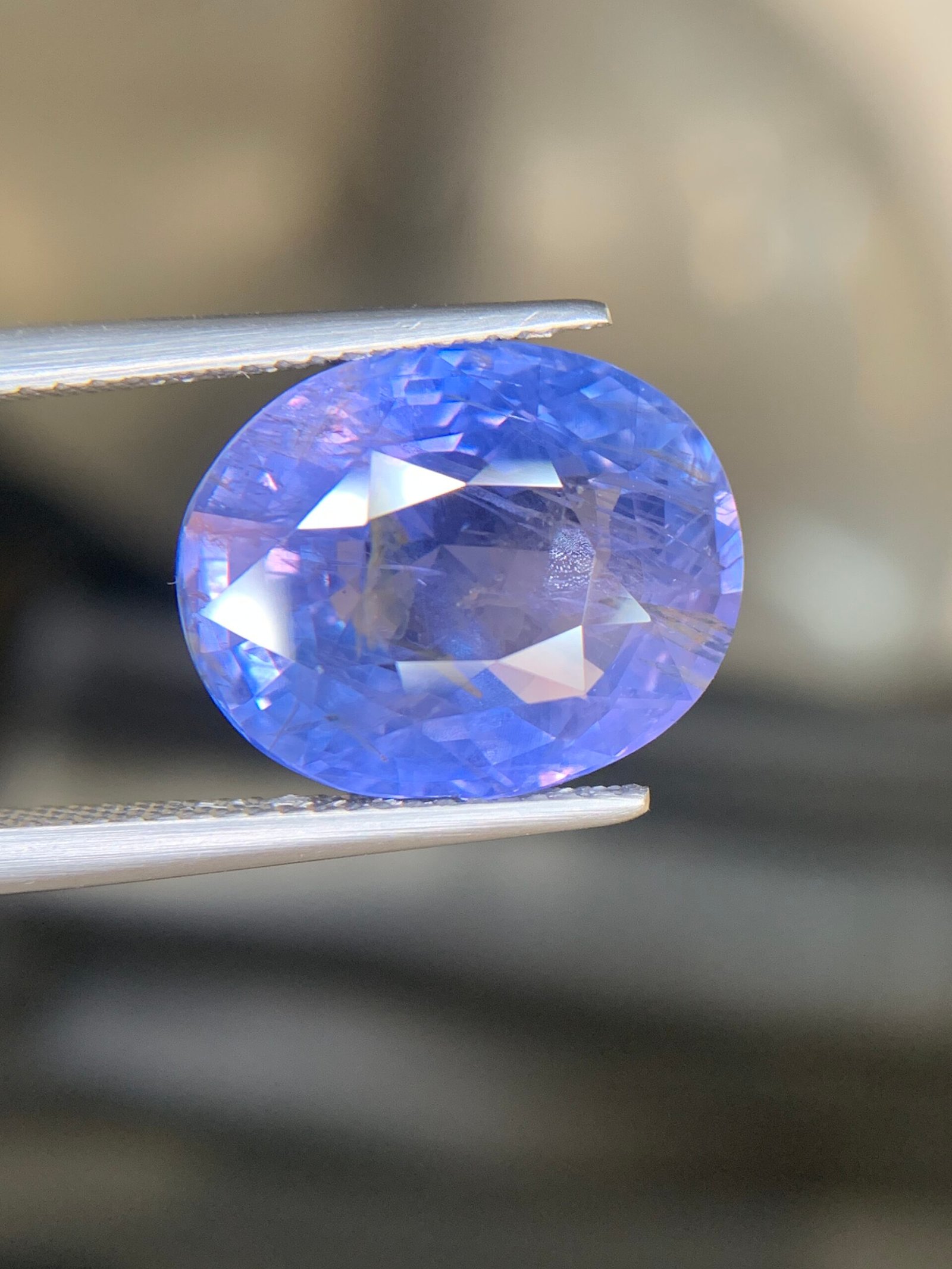 Natural Color Change Violetish-Blue Sapphire – 13.24 ct - Gulgemstone