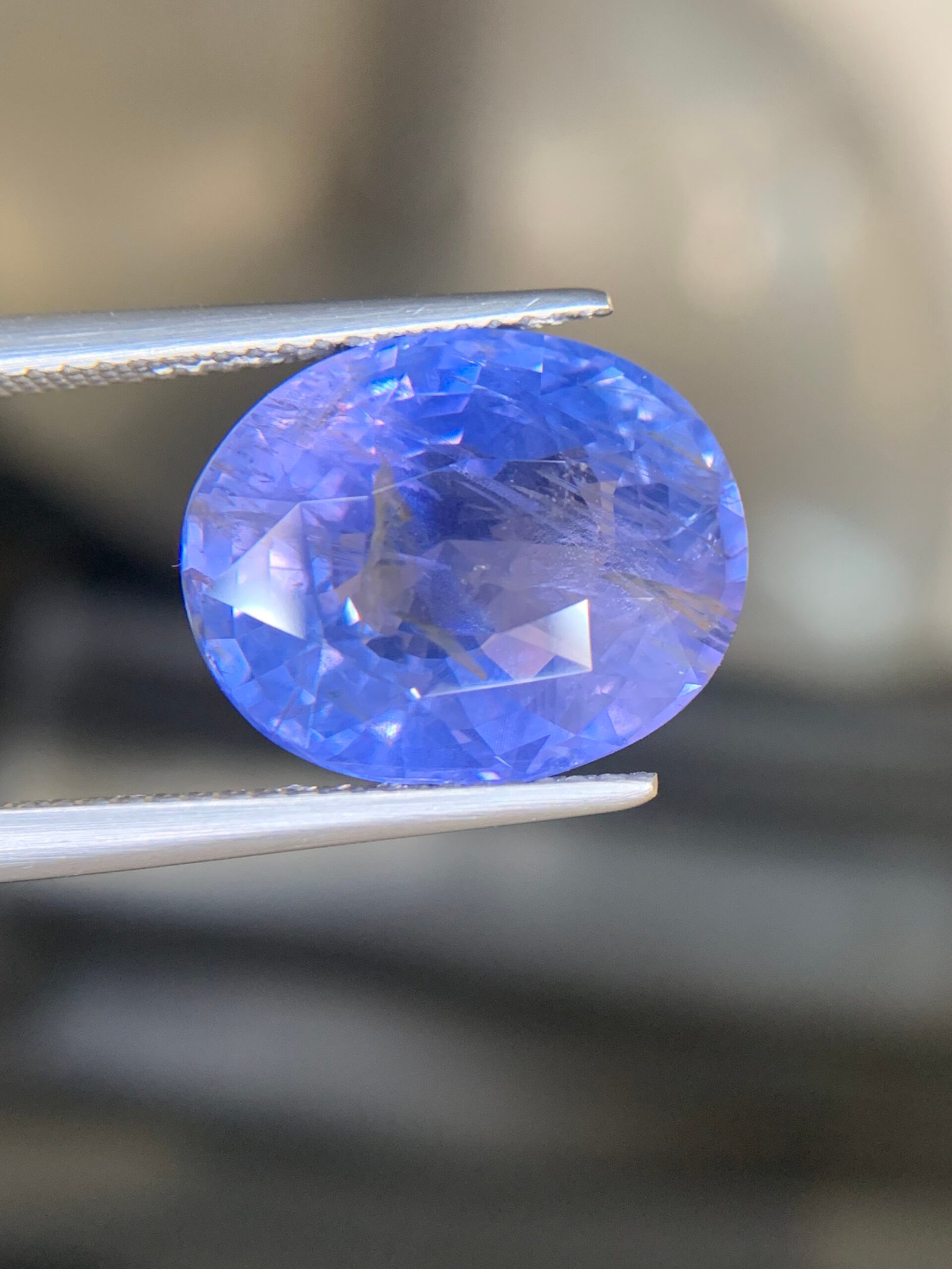 Natural Color Change Violetish-Blue Sapphire – 13.24 ct - Gulgemstone