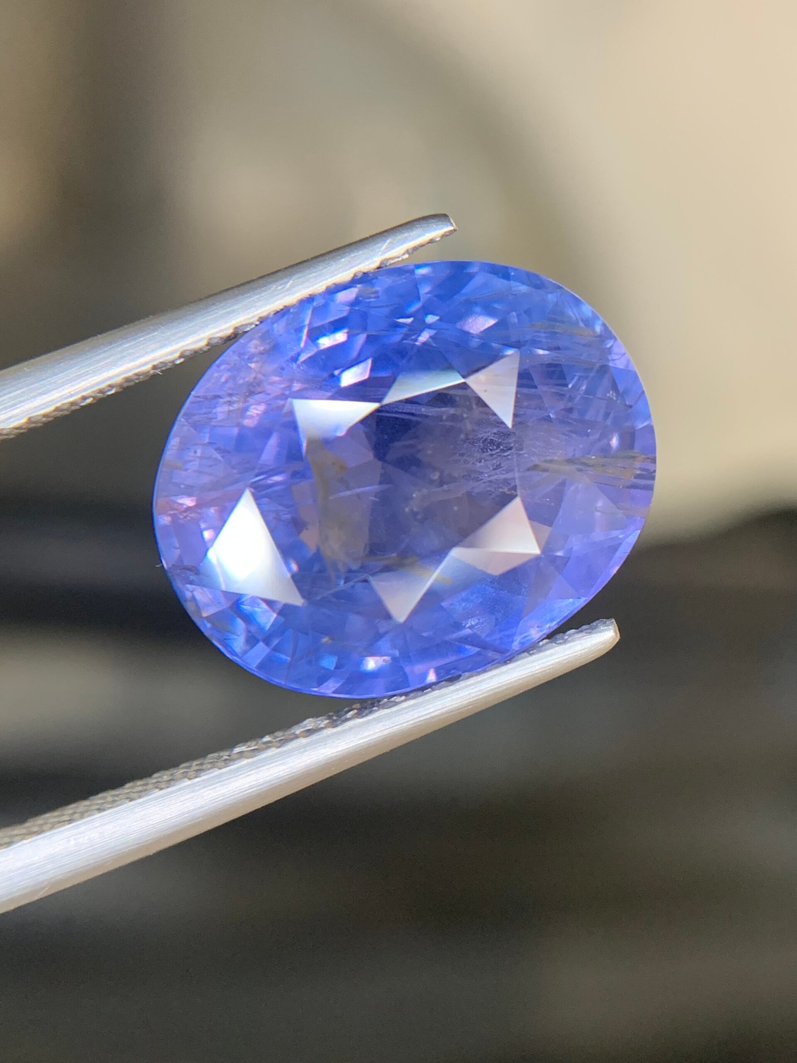 Natural Color Change Violetish-Blue Sapphire – 13.24 ct - Gulgemstone