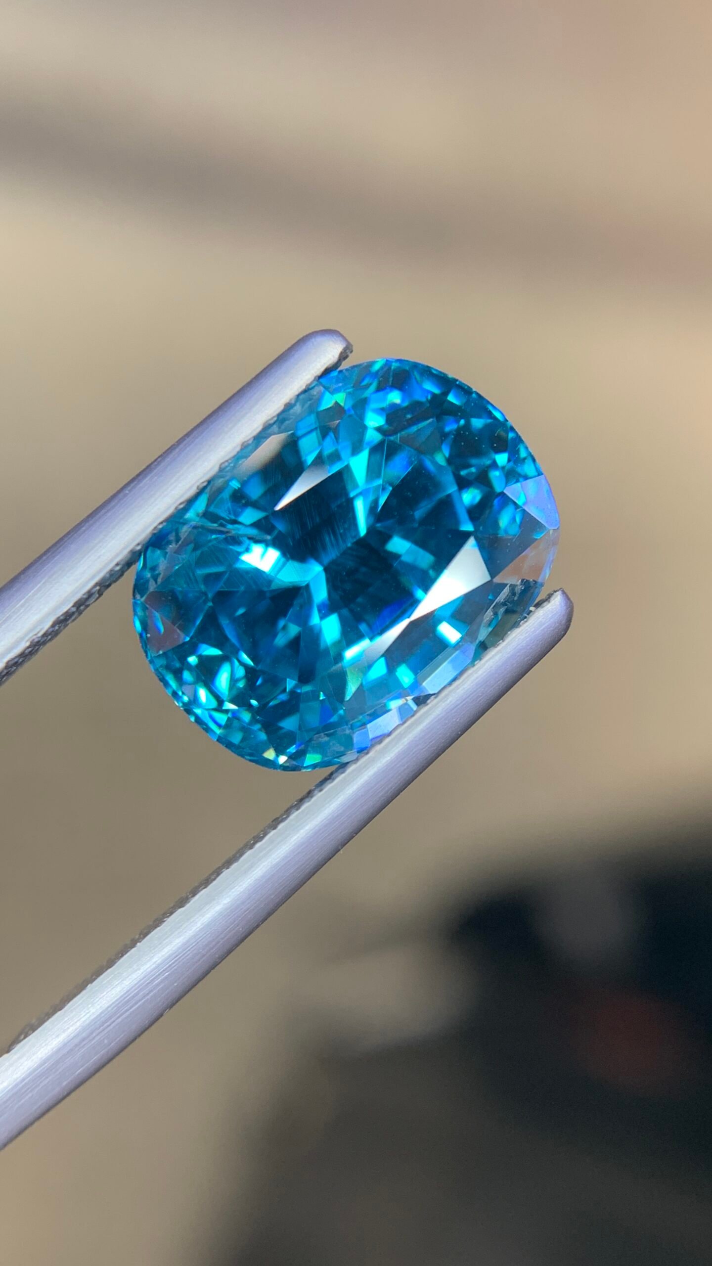 Natural Blue Zircon Available for Sale – 10.66 ct - Image 3